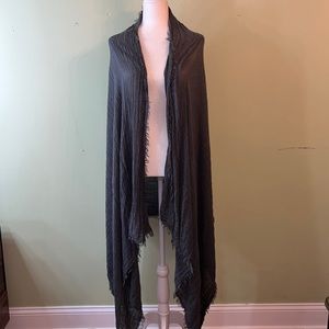 Long Gray Wrap/Scarf